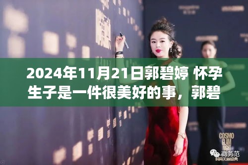 郭碧婷孕育新生命，美好时刻的细致描绘，怀孕生子展现生命美好瞬间