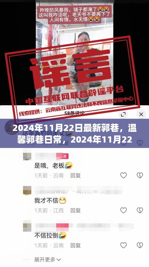 温馨郭巷日常，阳光趣事记录于2024年11月22日