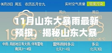 揭秘山东大暴雨最新预报神器，科技引领预见未来天气变革
