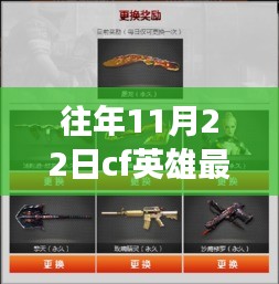 往年11月22日cf英雄最新，往年11月22日CF英雄最新动态，多维度视角下的观点碰撞与个人立场