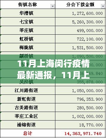 上海闵行疫情最新通报，防控进展与民众生活实录（实录更新）