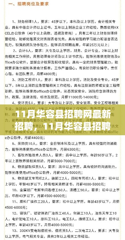 11月华容县招聘网最新招聘现象解析，利弊与影响探讨