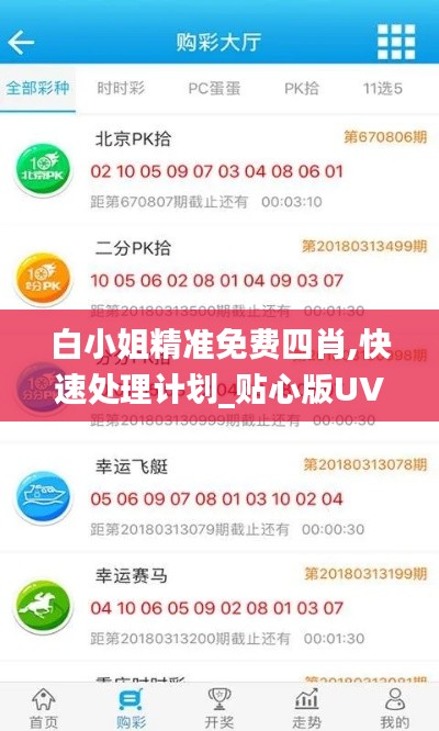 白小姐精准免费四肖,快速处理计划_贴心版UVH1.68