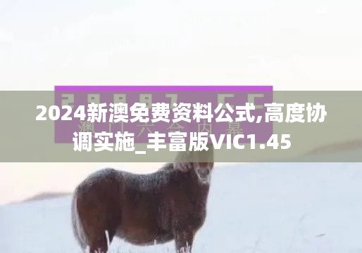 2024新澳免费资料公式,高度协调实施_丰富版VIC1.45