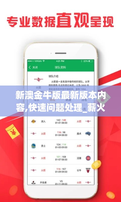 新澳金牛版最新版本内容,快速问题处理_薪火相传版JYZ1.31