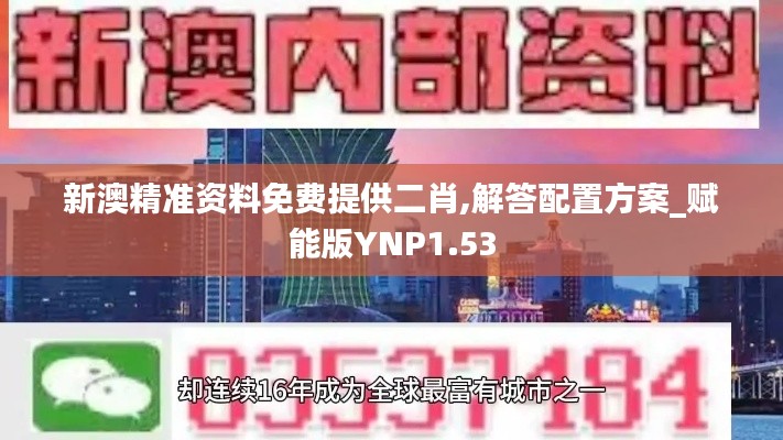 新澳精准资料免费提供二肖,解答配置方案_赋能版YNP1.53