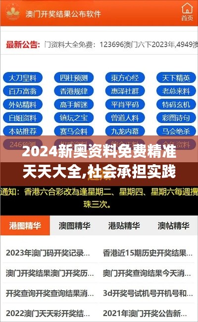 2024新奥资料免费精准天天大全,社会承担实践战略_便签版FPC1.28