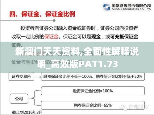 新澳门天天资料,全面性解释说明_高效版PAT1.73