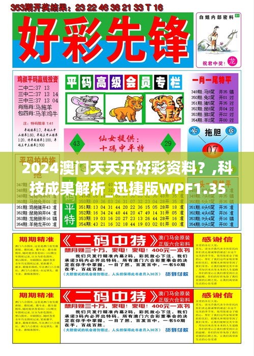 2024澳门天天开好彩资料？,科技成果解析_迅捷版WPF1.35