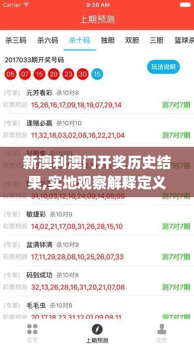 新澳利澳门开奖历史结果,实地观察解释定义_护眼版MDH1.80