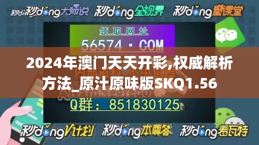 2024年澳门天天开彩,权威解析方法_原汁原味版SKQ1.56