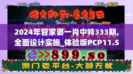 2024年管家婆一肖中特333期,全面设计实施_体验版PCP11.56