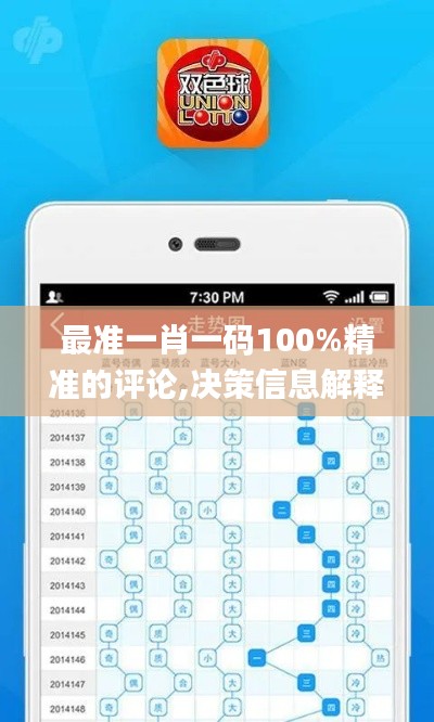 最准一肖一码100%精准的评论,决策信息解释_云端版FTG1.80