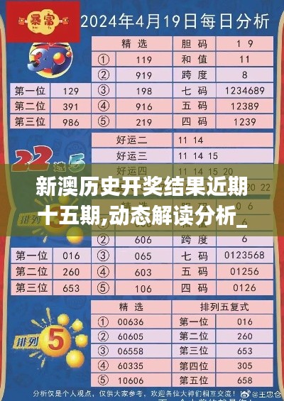 新澳历史开奖结果近期十五期,动态解读分析_移动版VVU1.31