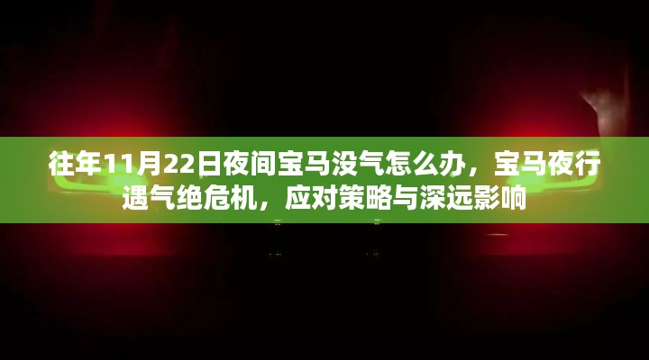 宝马夜行遇气绝危机，应对策略与深远影响的探讨