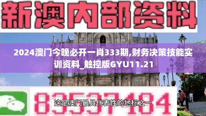 2024澳门今晚必开一肖333期,财务决策技能实训资料_触控版GYU11.21