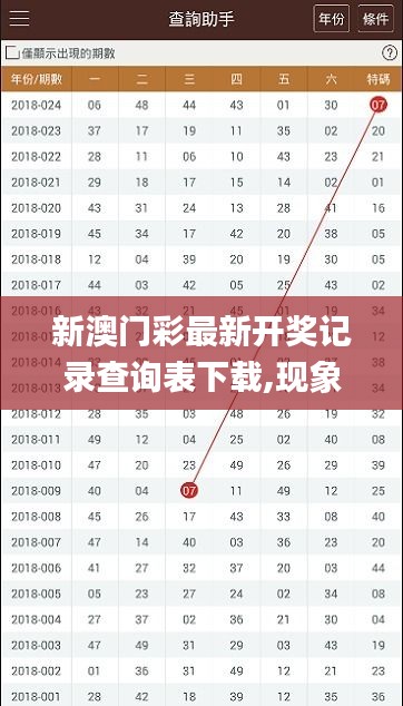 新澳门彩最新开奖记录查询表下载,现象分析定义_极致版TCC1.21