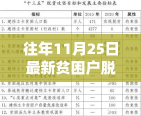 往年11月25日最新贫困户脱贫标准详解与全面评测指南
