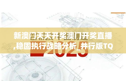 新澳门天天开奖澳门开奖直播,稳固执行战略分析_并行版TQE16.77