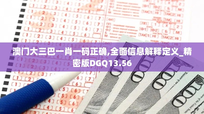 澳门大三巴一肖一码正确,全面信息解释定义_精密版DGQ13.56