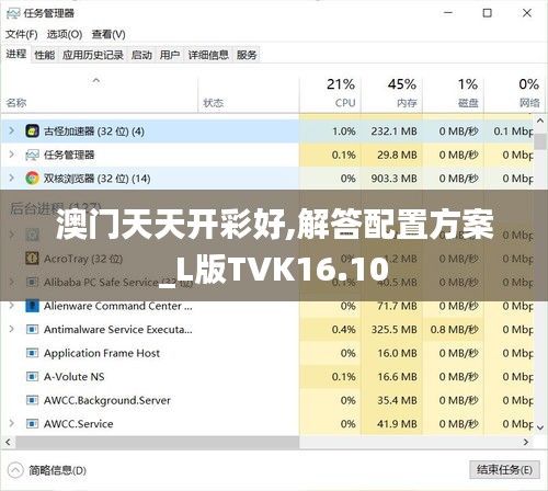 澳门天天开彩好,解答配置方案_L版TVK16.10