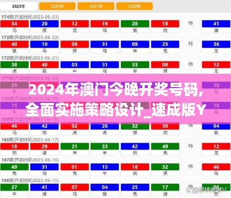 2024年澳门今晚开奖号码,全面实施策略设计_速成版YGY16.17