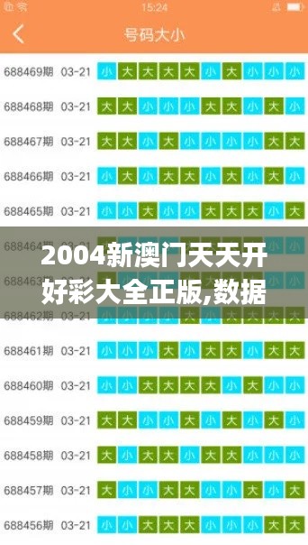 2004新澳门天天开好彩大全正版,数据解释说明规划_环保版CHM16.42
