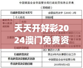 天天开好彩2024澳门免费资料,实地观察解释定义_强劲版LXV16.34