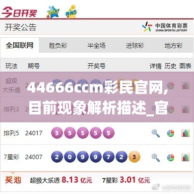 44666ccm彩民官网,目前现象解析描述_官方版VOG16.27
