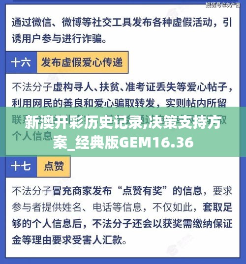 新澳开彩历史记录,决策支持方案_经典版GEM16.36