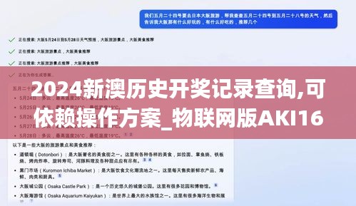 2024新澳历史开奖记录查询,可依赖操作方案_物联网版AKI16.60
