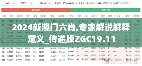 2024新澳门六肖,专家解说解释定义_传递版ZGC19.11