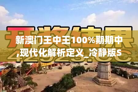 新澳门王中王100%期期中,现代化解析定义_冷静版SWH19.23