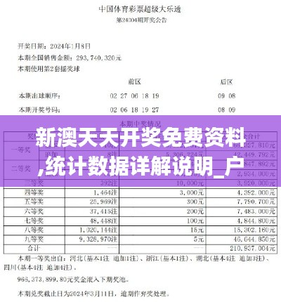 新澳天天开奖免费资料,统计数据详解说明_户外版LLL10.99
