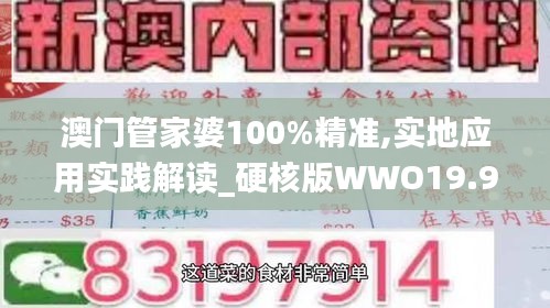 澳门管家婆100%精准,实地应用实践解读_硬核版WWO19.95