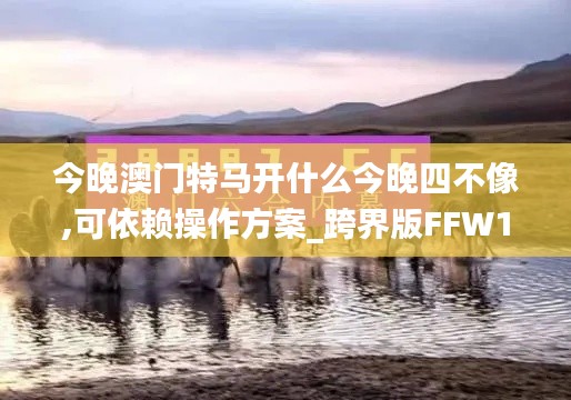 今晚澳门特马开什么今晚四不像,可依赖操作方案_跨界版FFW19.55