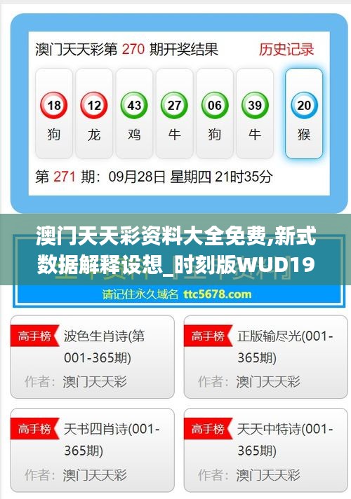 澳门天天彩资料大全免费,新式数据解释设想_时刻版WUD19.65