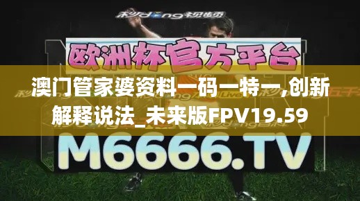 澳门管家婆资料一码一特一,创新解释说法_未来版FPV19.59