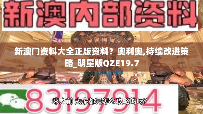 新澳门资料大全正版资料？奥利奥,持续改进策略_明星版QZE19.7