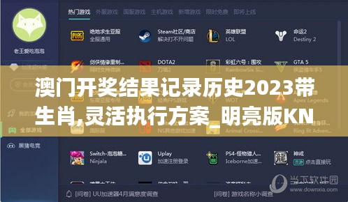 澳门开奖结果记录历史2023带生肖,灵活执行方案_明亮版KNU14.34