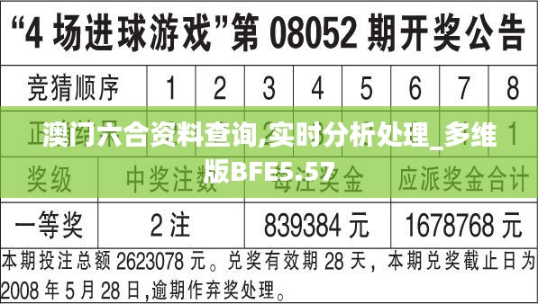 澳门六合资料查询,实时分析处理_多维版BFE5.57