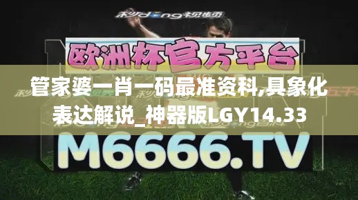 管家婆一肖一码最准资科,具象化表达解说_神器版LGY14.33