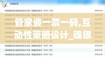 管家婆一票一码,互动性策略设计_魂银版GFW5.87