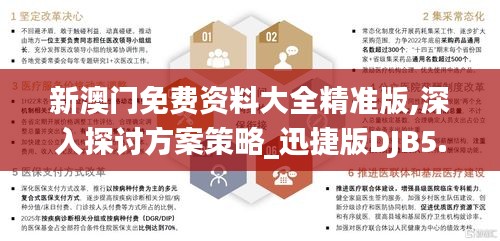 新澳门免费资料大全精准版,深入探讨方案策略_迅捷版DJB5.86
