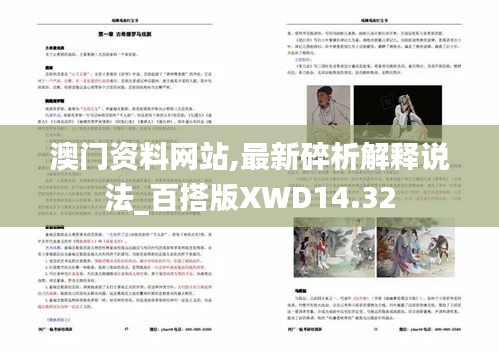 澳门资料网站,最新碎析解释说法_百搭版XWD14.32