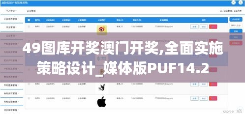 49图库开奖澳门开奖,全面实施策略设计_媒体版PUF14.2