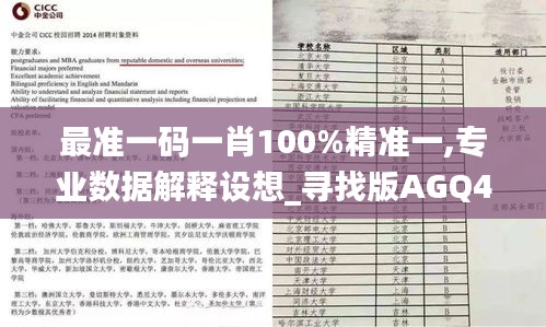 最准一码一肖100%精准一,专业数据解释设想_寻找版AGQ4.44