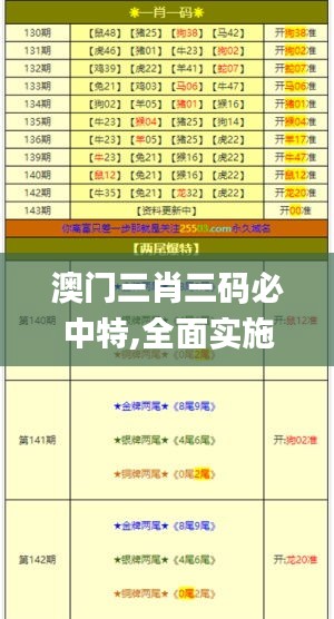澳门三肖三码必中特,全面实施策略设计_奢华版BGT18.98