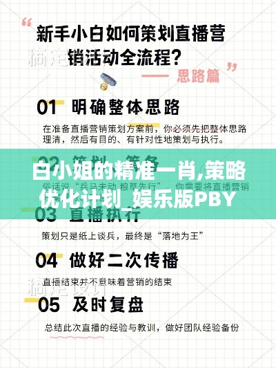 白小姐的精准一肖,策略优化计划_娱乐版PBY18.2