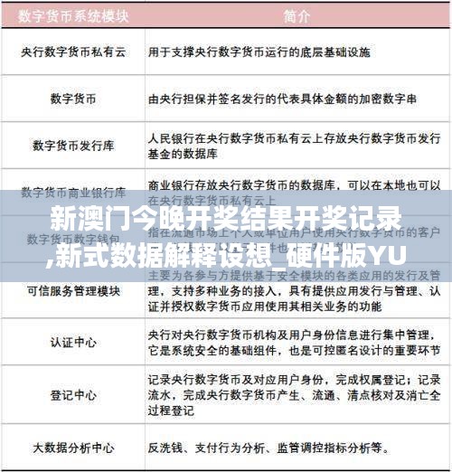 新澳门今晚开奖结果开奖记录,新式数据解释设想_硬件版YUV18.22